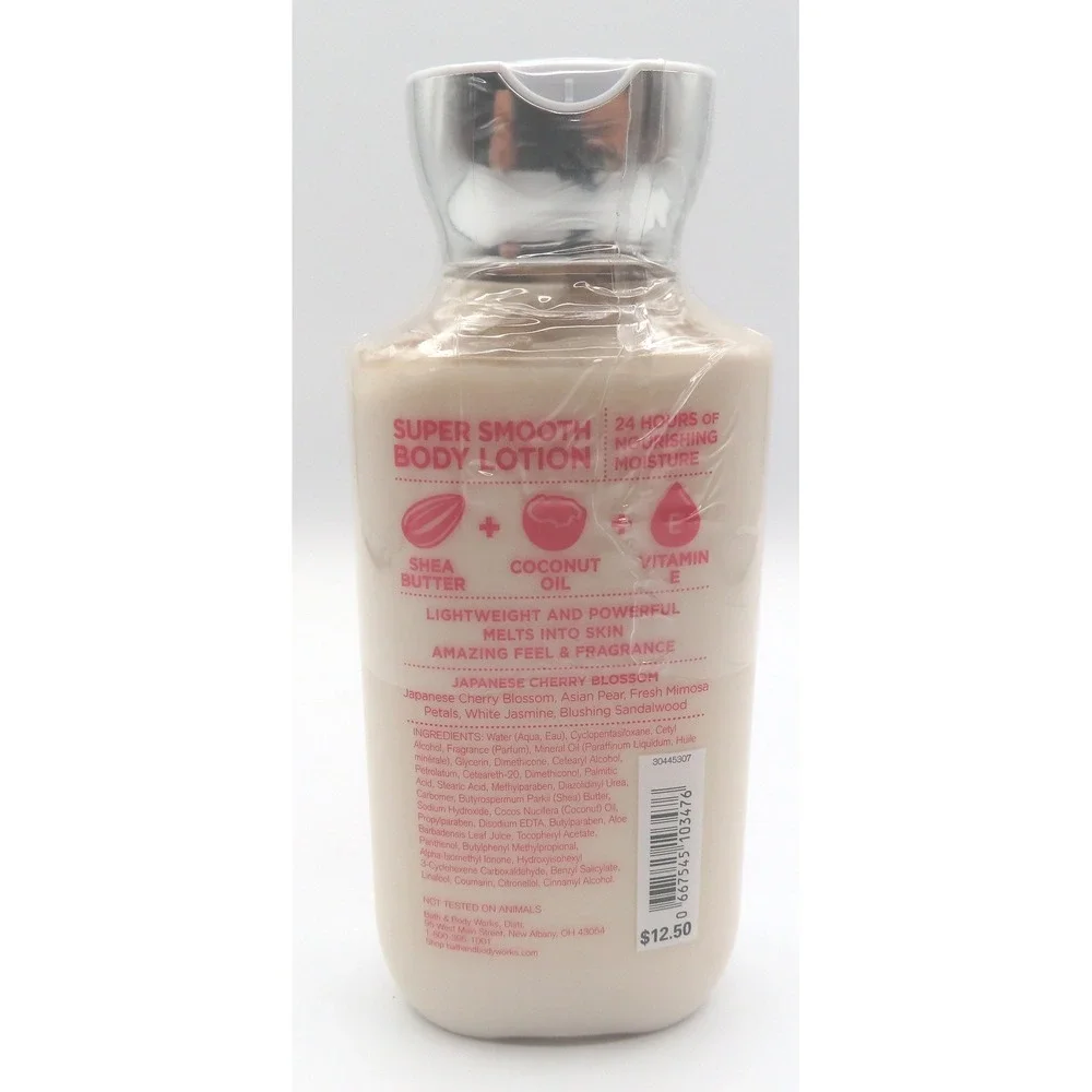 Bath & Body Works Japanese‎ Cherry Blossom Super Smooth Body Lotion 8oz